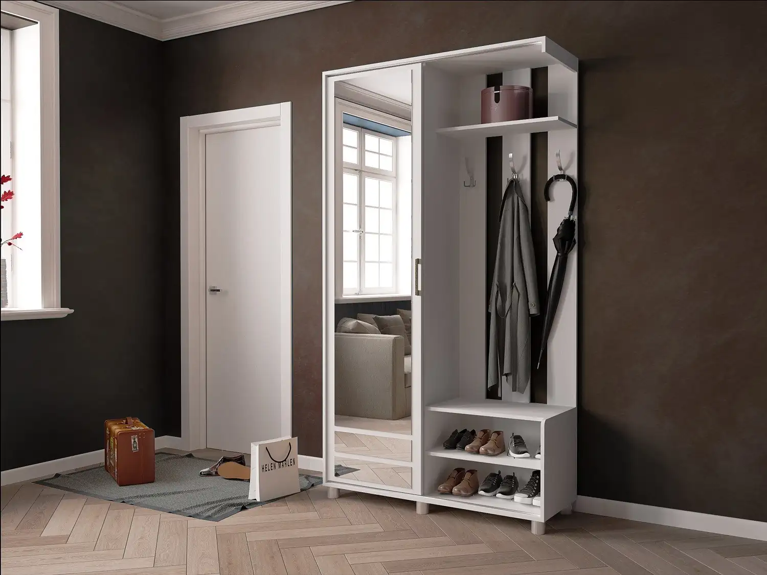 Мебель для маленькой прихожей: как использовать пространство с пользой