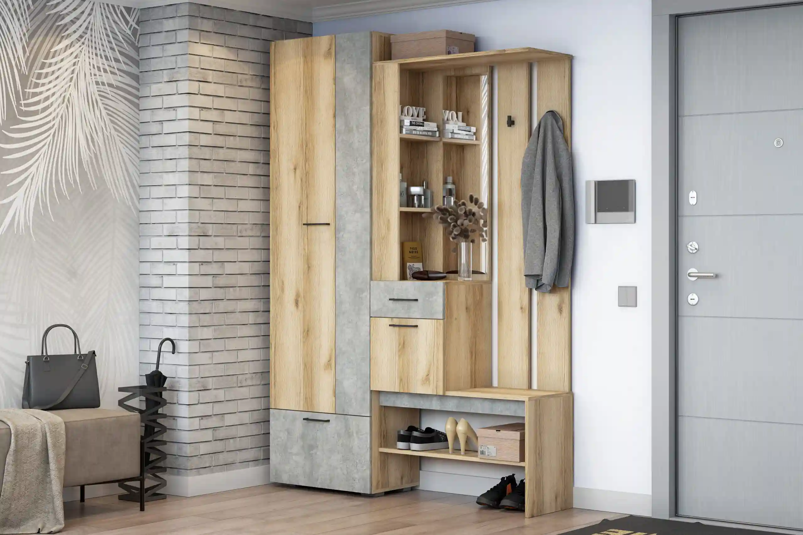 Как выбрать прихожую с шкафом и обувницей