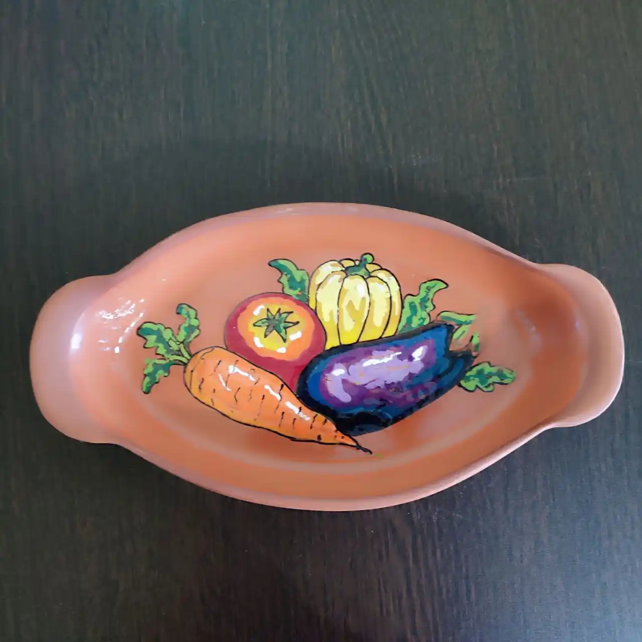 Овальная форма с ручками
