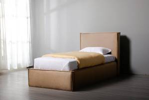 Кровать 900x2000 с подъёмным механизмом + ёмкость для белья