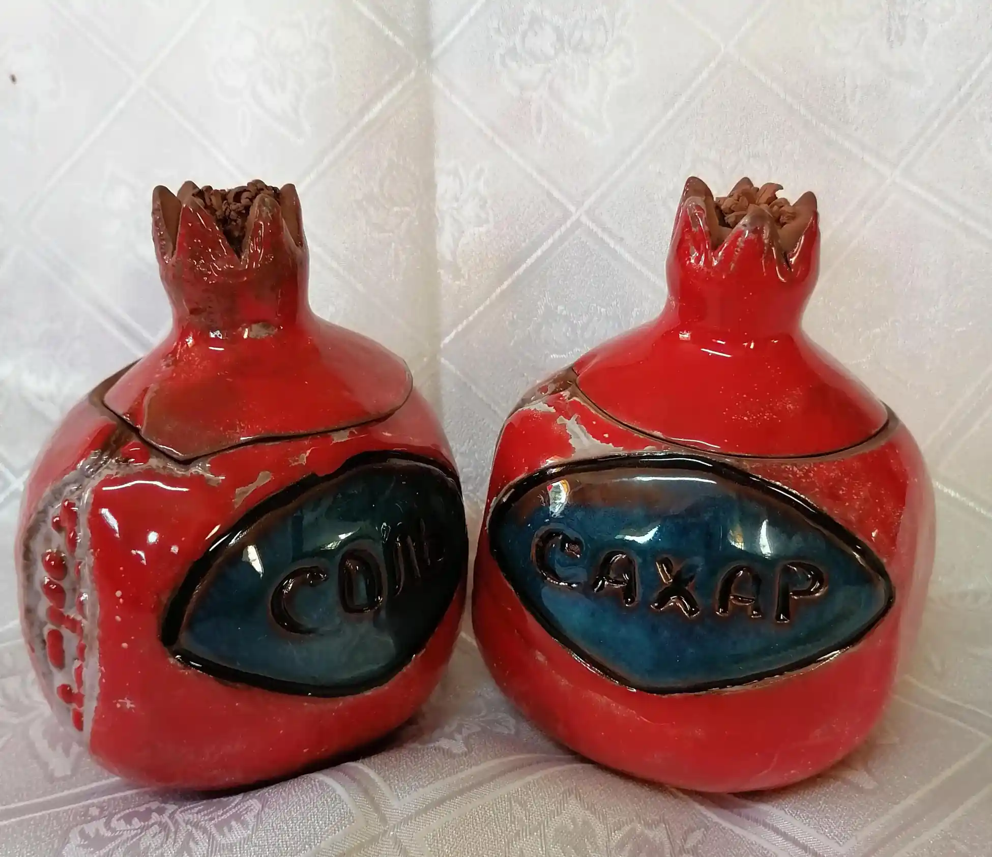 Керамический горшок "Гранат"