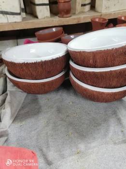 Керамическая миска "Кокос"