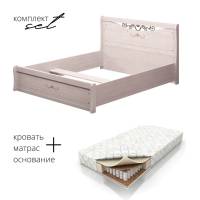 Кровать Афродита 20 140х200 с матрасом BS в комплекте